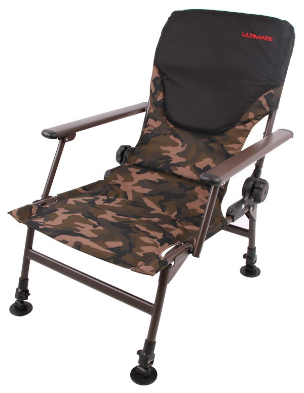 Ultimate Recliner Comfort Chair Camo Karpfenstoel