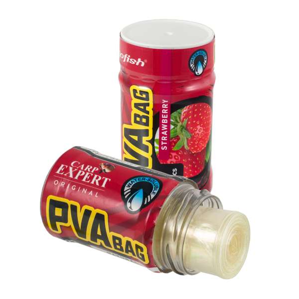 Carp Expert Flavoured PVA Bag - Erdbeere (27 Stück)