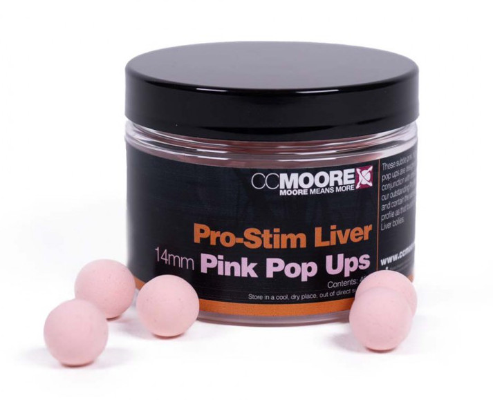 CC Moore Pro-Stim Leber Pop-ups (14mm) - Pink