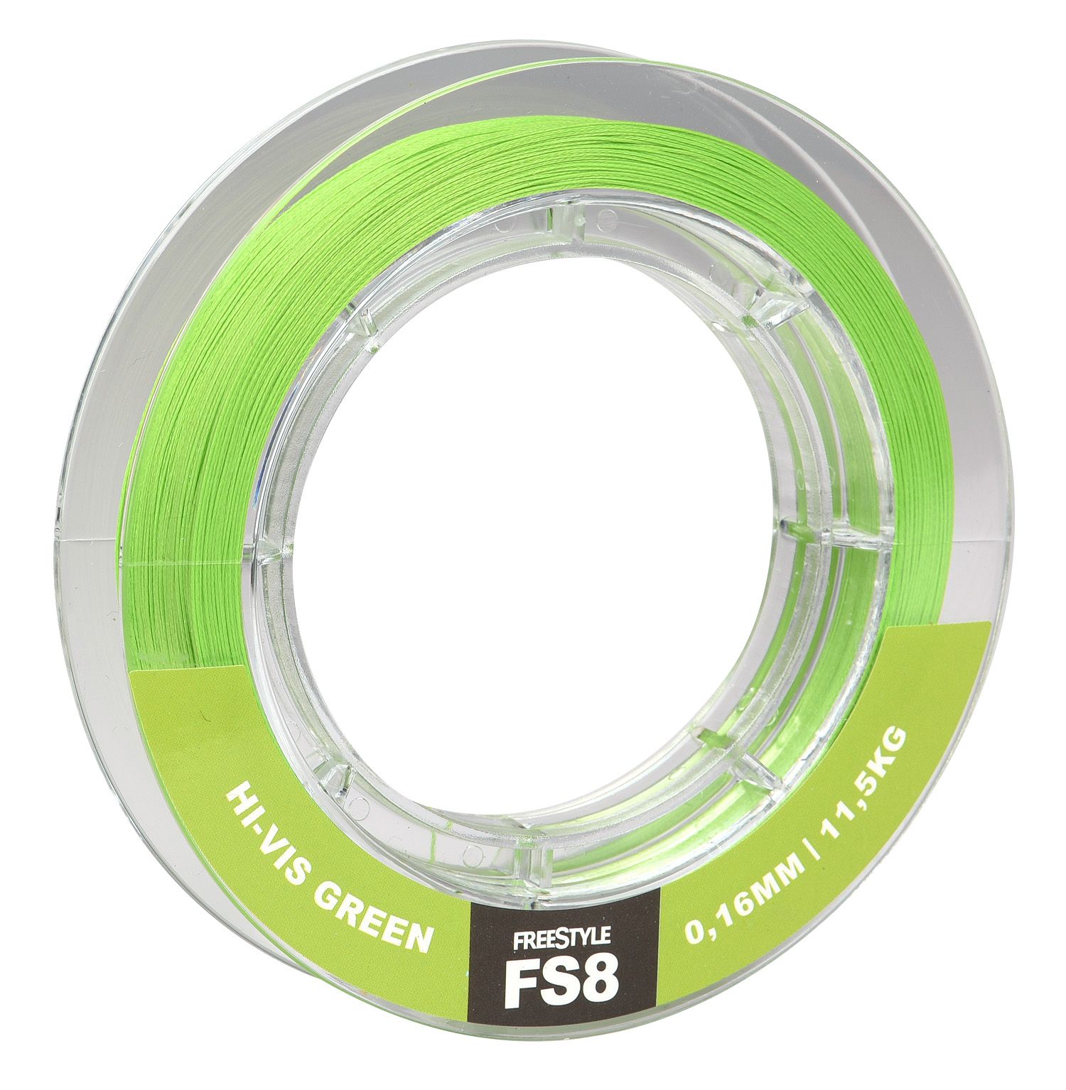 Spro Freestyle FS8 Braid Hi-Vis Chartreuse Geflochtene Schnur (125m)
