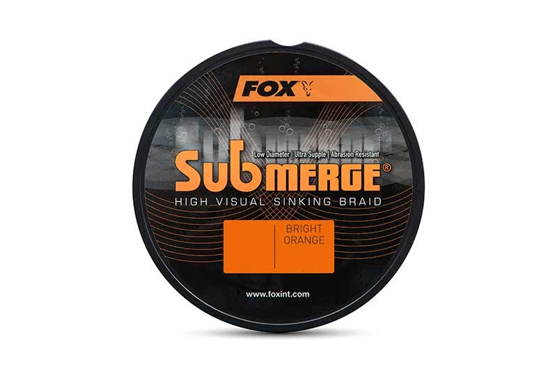 Fox Submerge Orange Sinking Braid Karpfenschnur (300m)