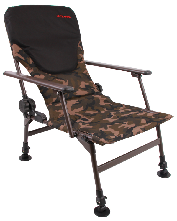 Ultimate Recliner Comfort Chair Camo Karpfenstoel