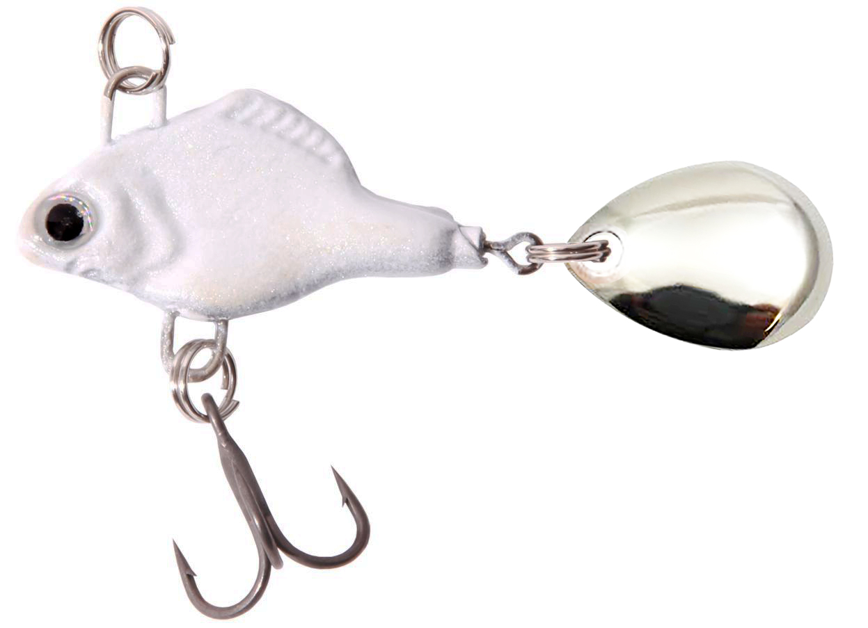 Ultimate Jig & Spin Lead Fish 7g - White