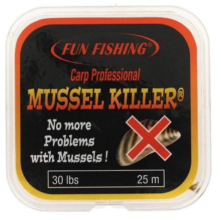 Fun Fishing Mussel Killer Carp Vorfachmaterial 25m