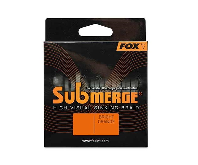 Fox Submerge Orange Sinking Braid Karpfenschnur (300m)
