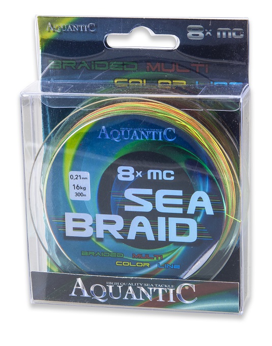 Aquantic 8x MC Sea-Braid 300m mehrfarbig