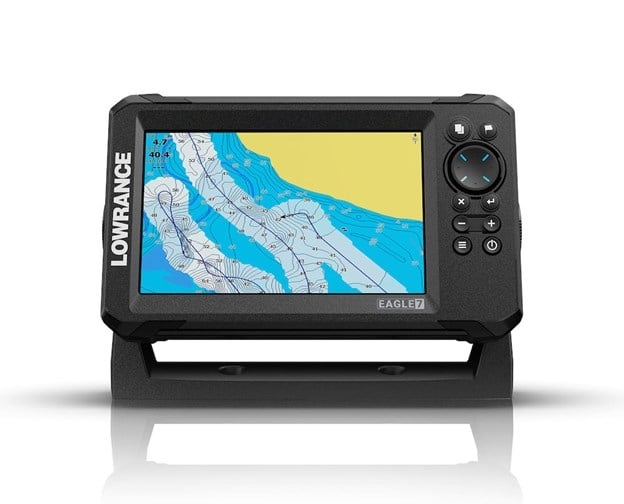 Lowrance Eagle 7 Splitshot Row Fishfinder (mit GPS)