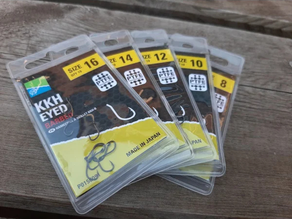 Preston KKH Barbed Hooks, 10 Stück!