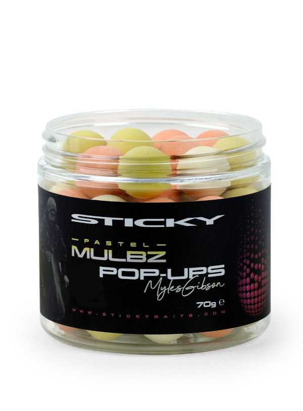 Sticky Baits Mulbz Pop-Ups Pastell - Mulbz Pop-Ups Pastell 12mm