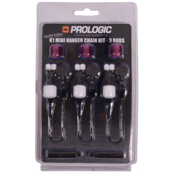 Prologic LTD K1 Mini Hanger Chain Set White/Purple/Blue - 3 rod