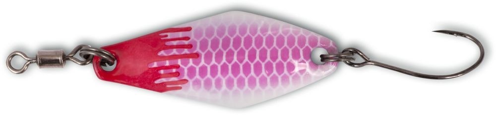 Magic Trout Bloody Zoom Spoon Blinker3cm (2,5g) - Pink/White