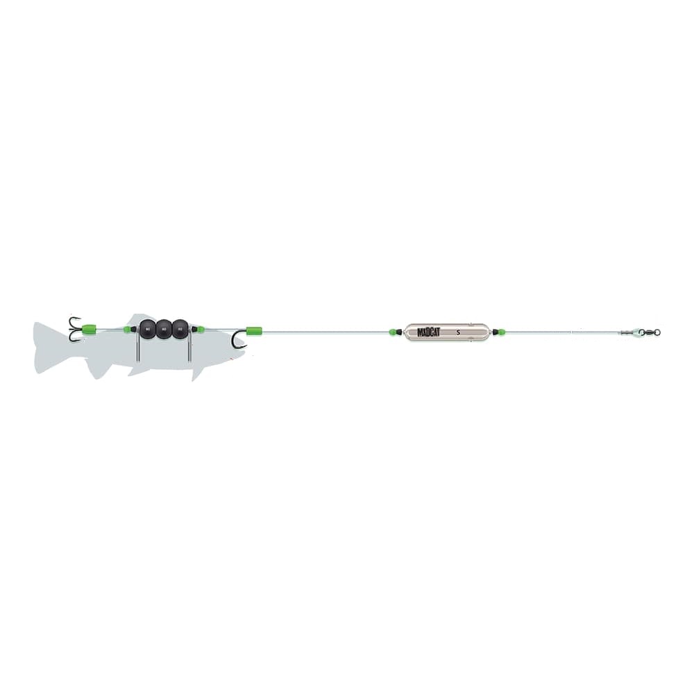 Madcat Adjusta Profi River Rig Noseclip Welsvorfach 180cm (100lb)