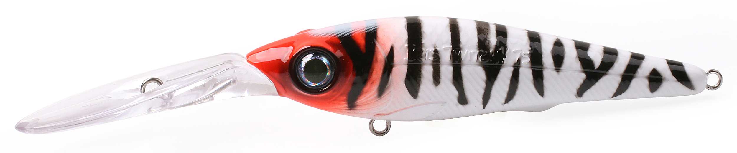 Spro Iris Twitchy DR HL 7.5cm Wobbler (9g) - Redhead Tiger