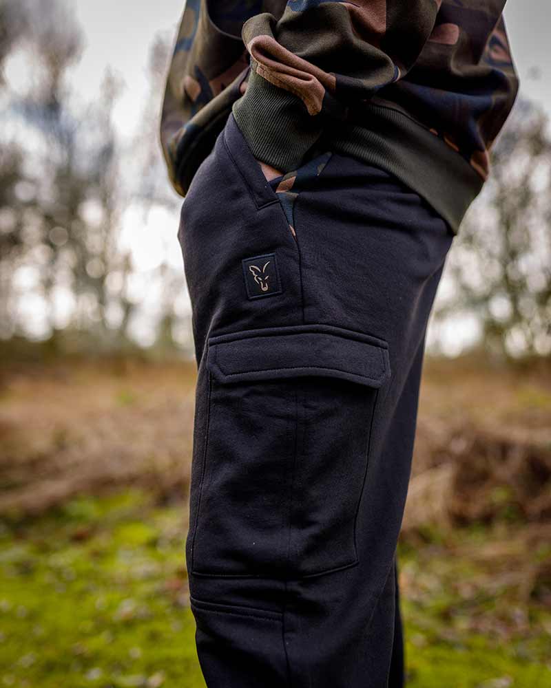 Fox LW Black/Camo Combat Jogger Angelhose