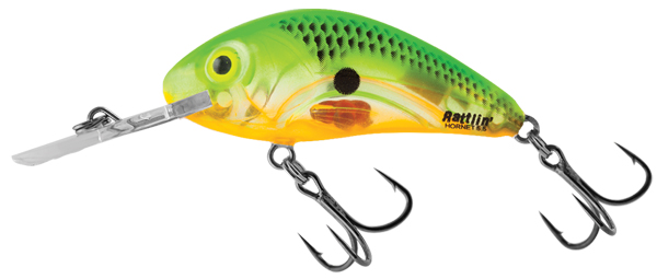 Salmo Rattlin Hornet Floating 5,5cm - Clear Chartreuse UPC