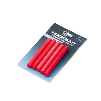 Nash Hookbait Balancing Foam Red 5mm (5 st)