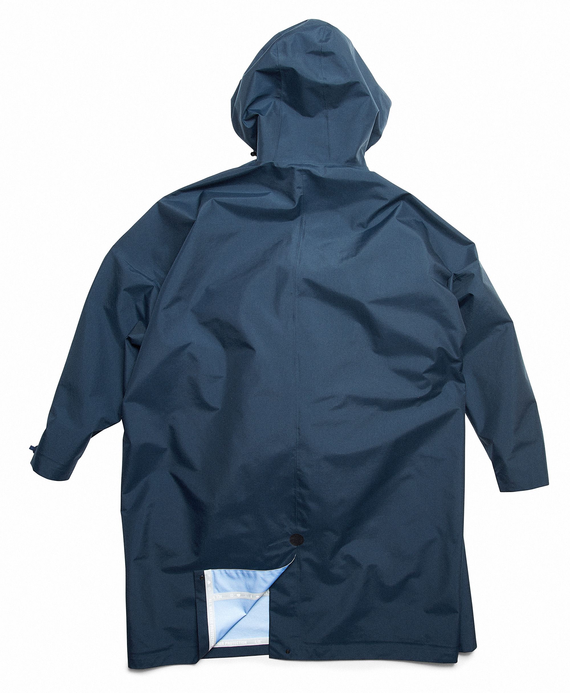 Spro F/Ce. Wickelmantel Regenjacke Navy