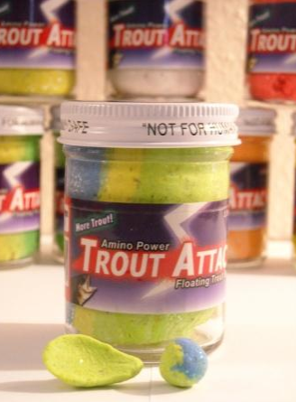 Top Secret Trout Attac Forellenteig - Rainbow Green