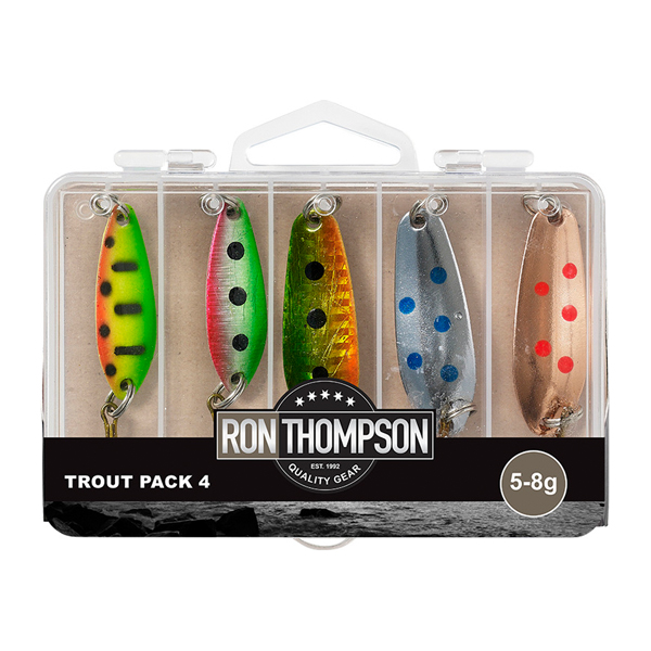 Ron Thompson Trout Pack Box, 5 Stk. - Trout Set 4