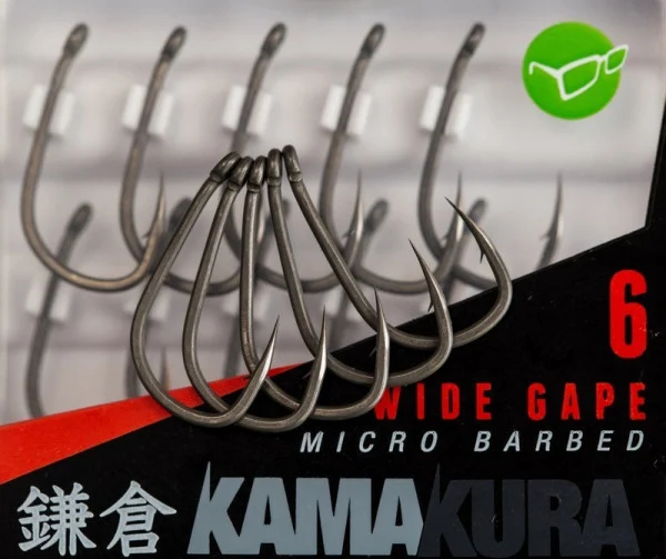 Korda Kamakura Wide Gape Hooks (10 Stück)