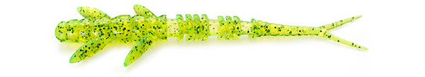 FishUp Flit 7,5cm, 8 Stück! - Flo Chartreuse / Green
