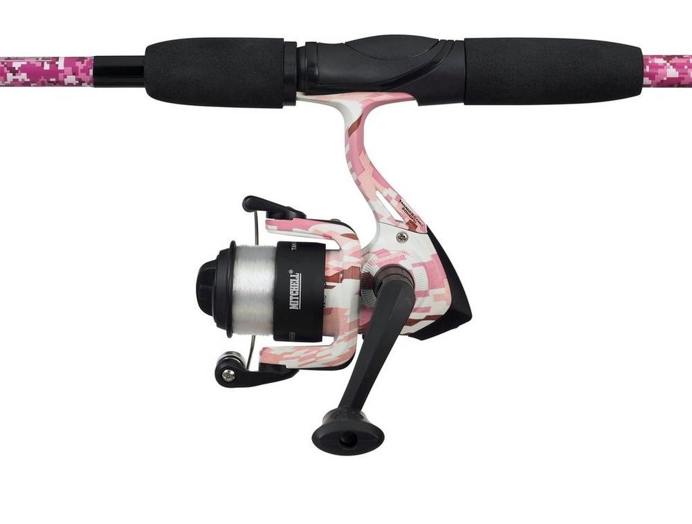 Mitchell Tanager Pink Camo II Teleskopische Spin Combo