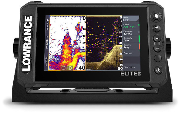 Lowrance Elite FS mit Active Imaging 3-in-1-Schwinger - FS 7