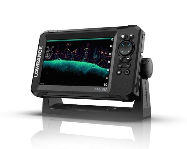 Lowrance Eagle 7 Splitshot Row Fishfinder (mit GPS)