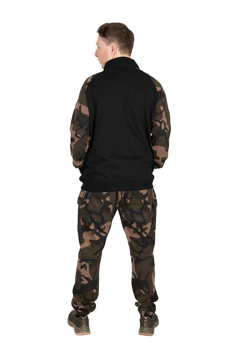 Fox LW Black/Camo QTR Zip Angelpullover