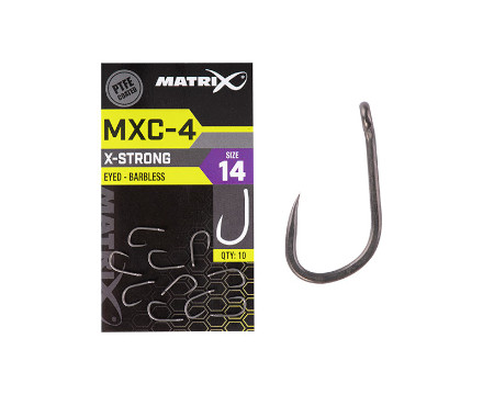 Matrix MXC-4  Barbless Eyed Weißfischhaken (10 Stück)