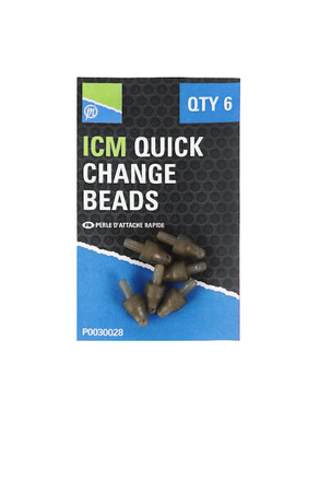 Preston ICM Quick Change Beads (6 Stück)