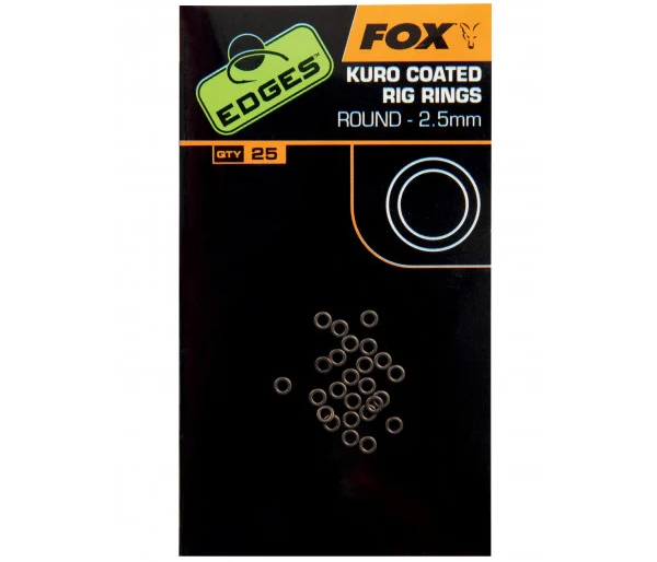 Fox Kuro Rig Rings Large - Fox Kuro Rig Rings Small 2,5mm