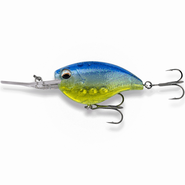 LMAB KØFI Power Vibe 55 Deep Runner Crankbait 5.5cm (14g) - Purple Rave (Transparent)