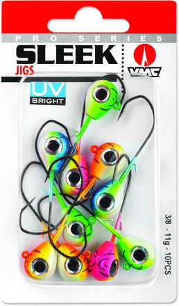 VMC Sleek Jigheads UV (10 Stück)