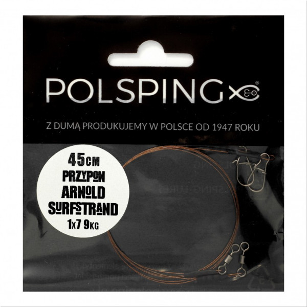 Polsping Arnold Surfstrand 1x7 Camo Vorfach 45cm (2 Stück)