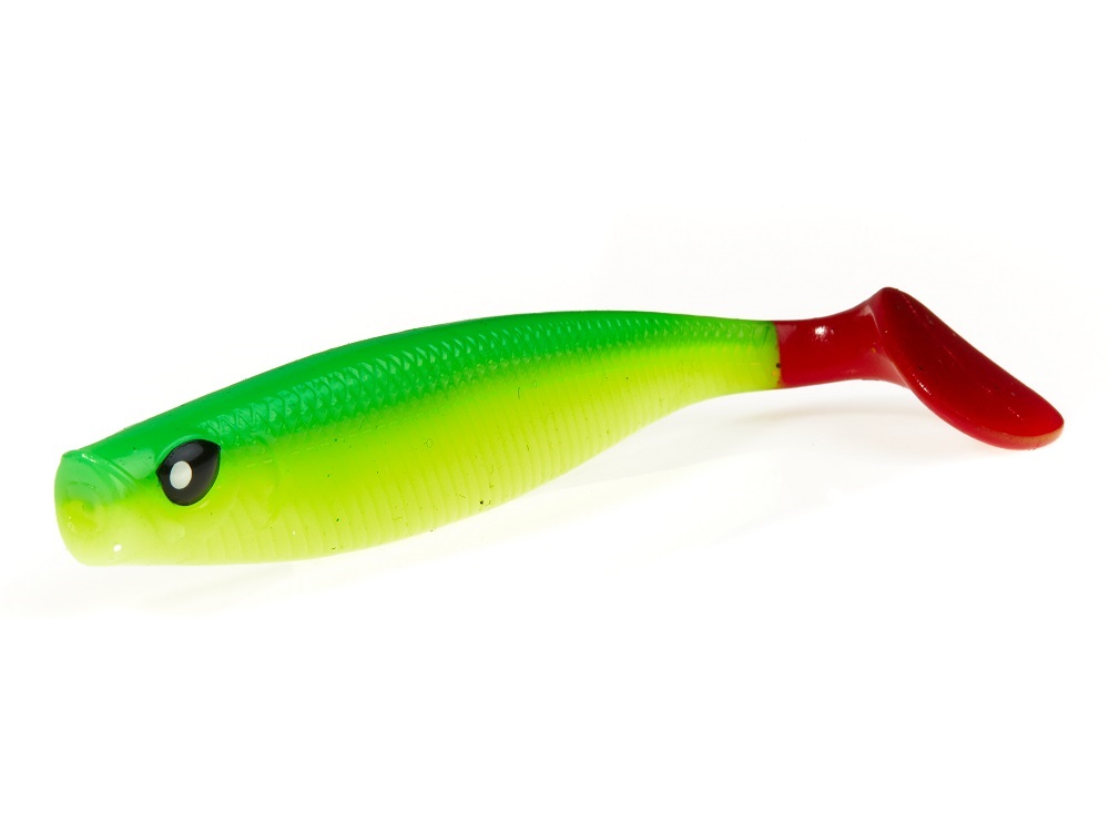 Lucky John Red Tail Shad 8,9cm/3,5" (5pcs) - Color PG33
