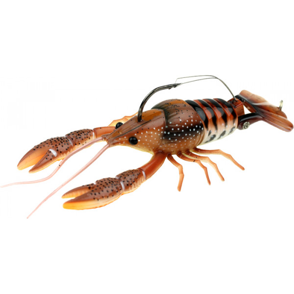 River2Sea Creature Baits Dahlberg Clackin' Crayfish 130 - Braun-Orange