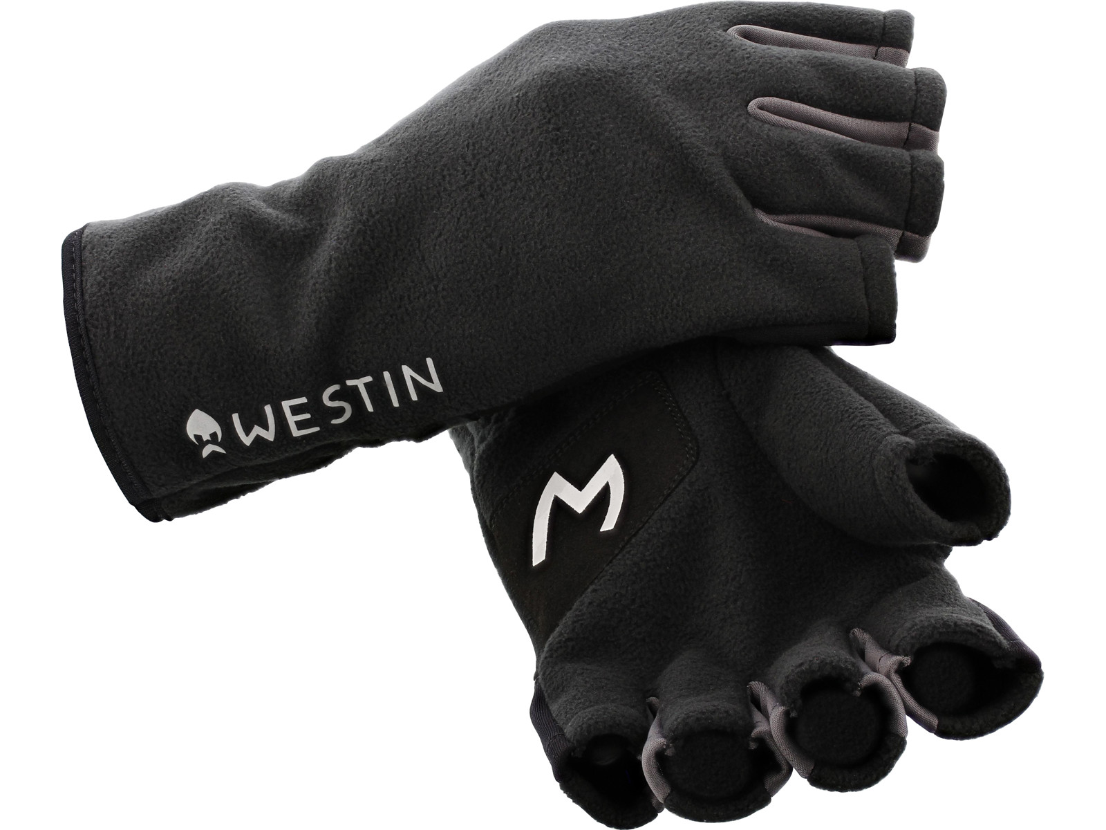 Westin HLF Fleece Gloves Carbon Black Angelhandschuhe