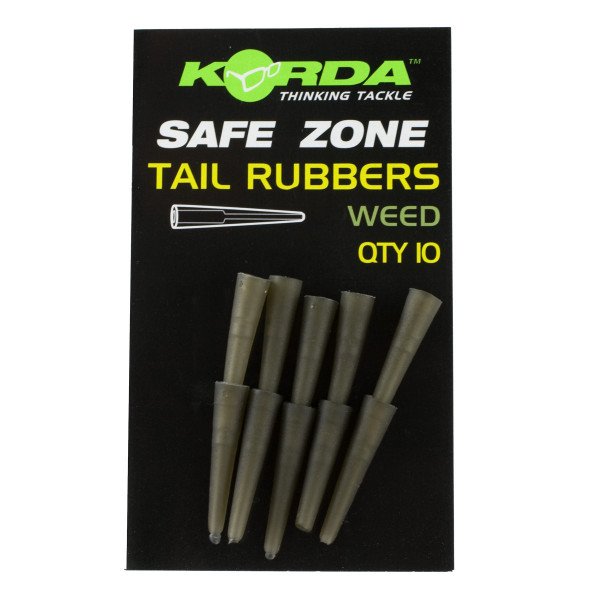 Korda Tail Rubbers - Weed