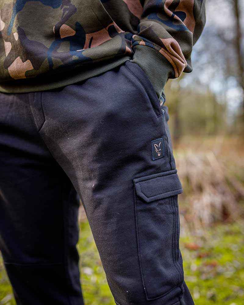 Fox LW Black/Camo Combat Jogger Angelhose