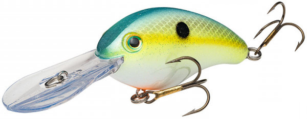 Strike King Pro-Model Serie 4 11cm - Chartreuse Sexy Shad