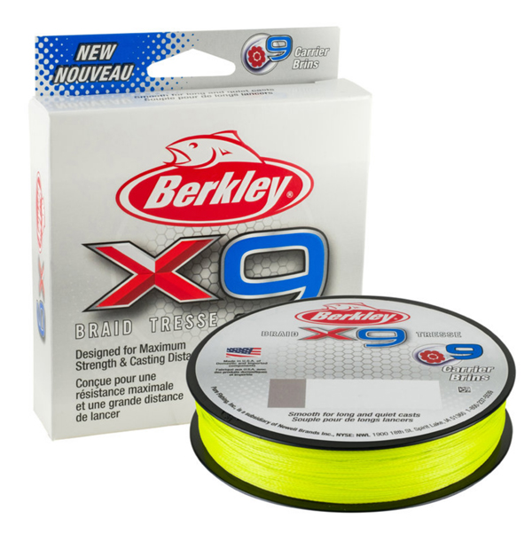 Berkley X9 Braid Flame Green 300m