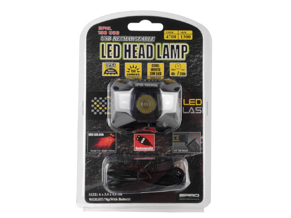 Spro Led Head Lamp Sphl150 USB