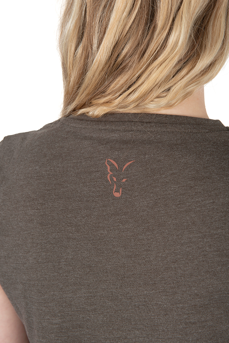 Fox WC T-Shirt mit V-Ausschnitt