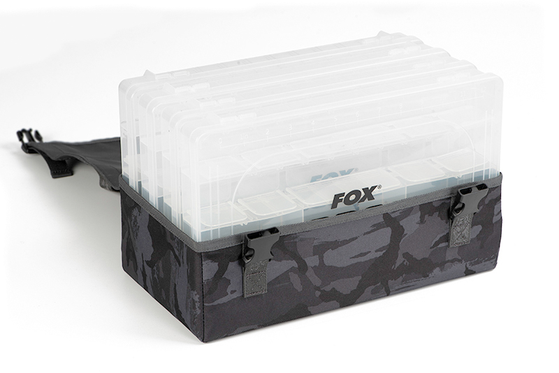 Fox Rage Voyager Camo Stack Pack (inklusive tackleboxen)