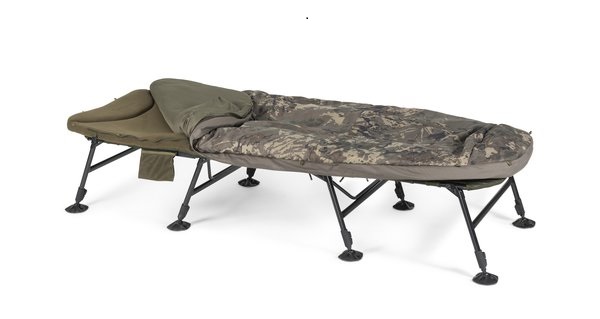 Nash Indulgence HD40 Sleep System 8 Legs Camo Wide (Stretcher + Deckbett)