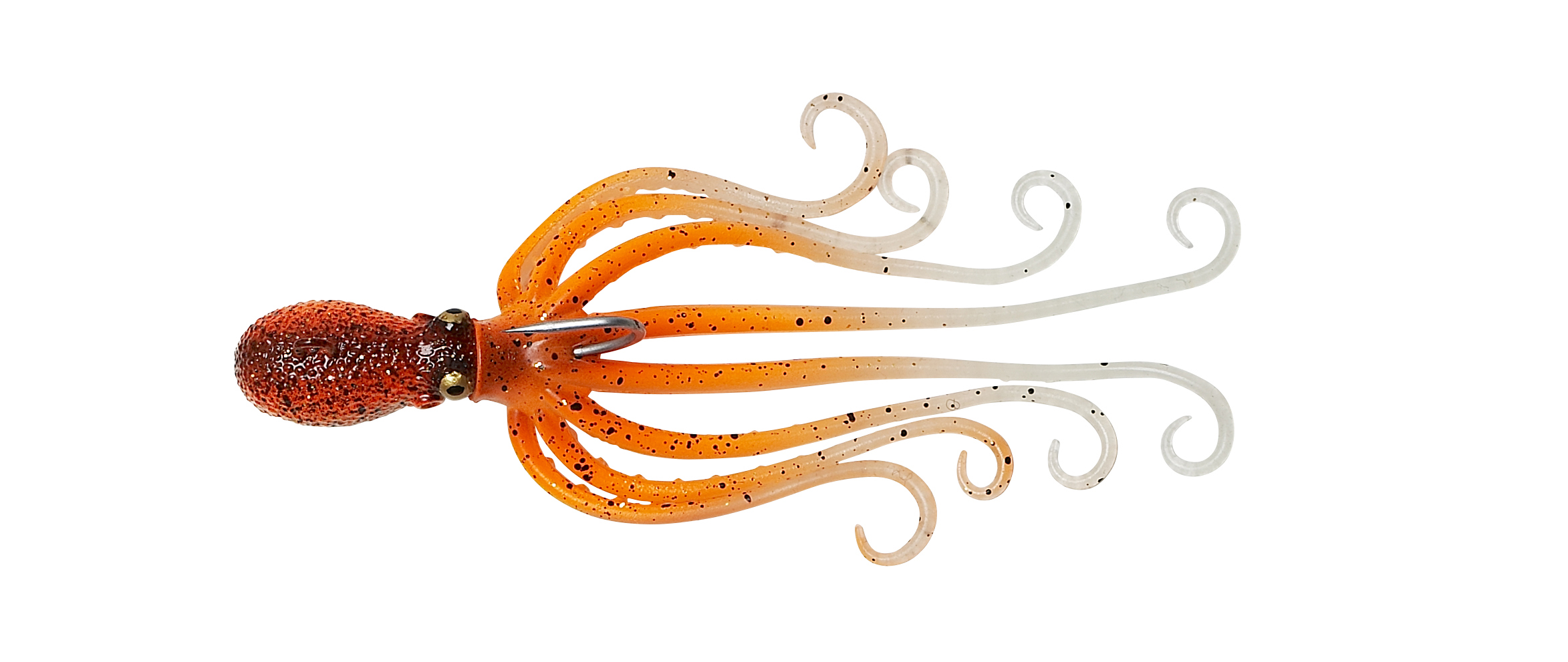 Savage Gear 3D Octopus 20cm (185g) - UV Orange/Glow