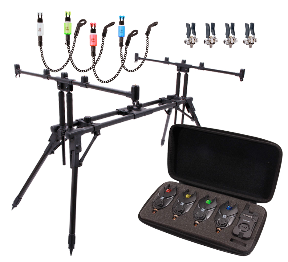 Ultimate Rod Pod Set - 4 Ruten