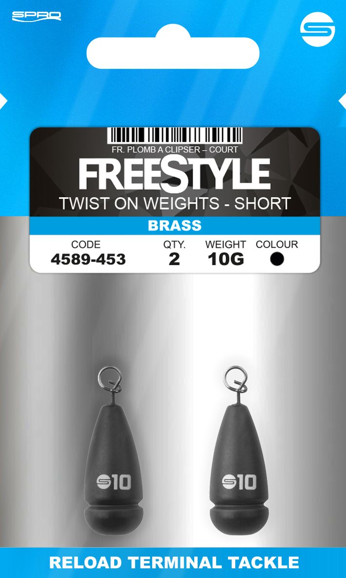 Spro Freestyle Twist On Gewichte Short Brass