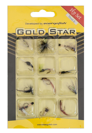 Energo Gold Star Fliegenset Forelle